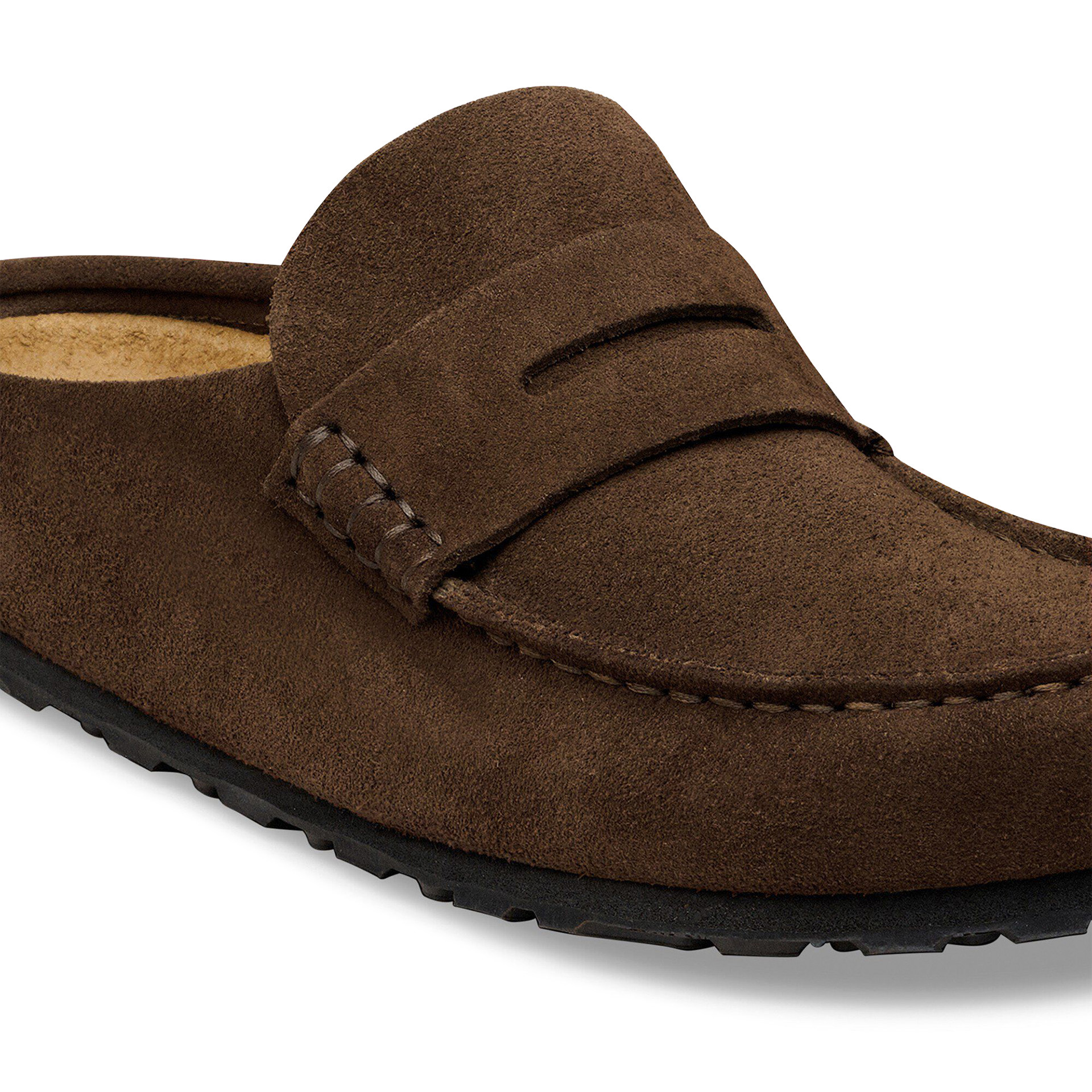Birkenstock Naples Wrapped Suede Leather Narrow Carafe