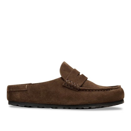 Birkenstock Naples Wrapped Suede Leather Narrow Carafe