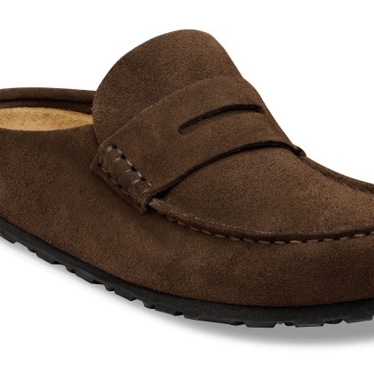 Birkenstock Naples Wrapped Suede Leather Narrow Carafe