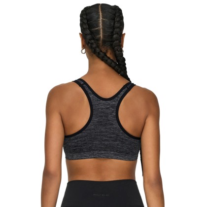 Only Play Top Martine-2 Seam Black Melange