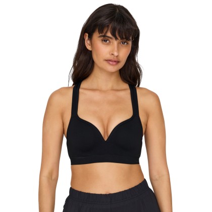 Only Play Top Martine-2 Seam Black Solid
