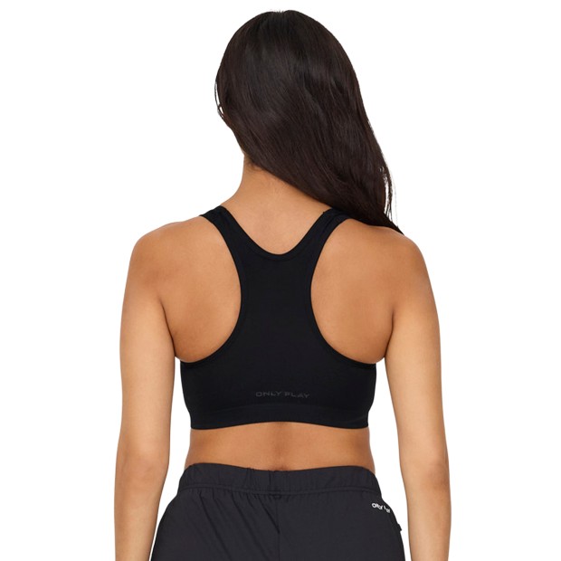 Only Play Top Martine-2 Seam Black Solid