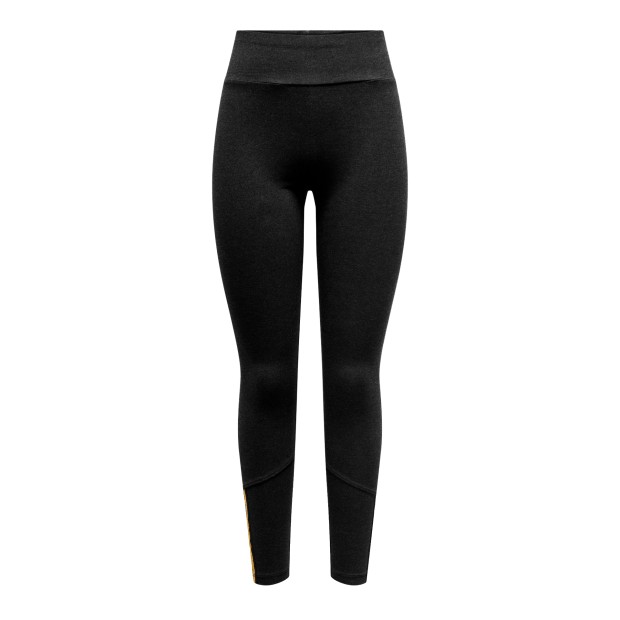 Only Play Legging Jyx Jrs Black Melange W. Gold Lurex