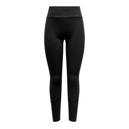 Only Play Legging Jyx Jrs Black Melange W. Gold Lurex