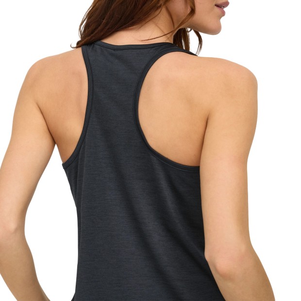 Only Play Top Core Reg Black Melange