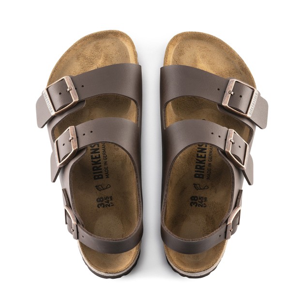 Birkenstock Milano Bf Narrow Dark Brown
