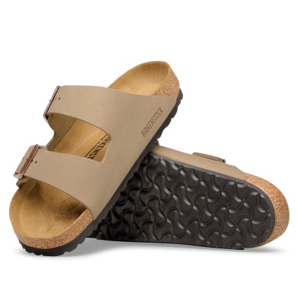 Birkenstock Arizona Oiled Leather Narrow Tobacco Brown