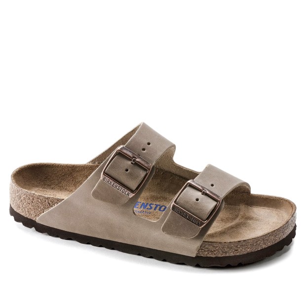 Birkenstock Arizona Sfo Leather Tobacco Brown