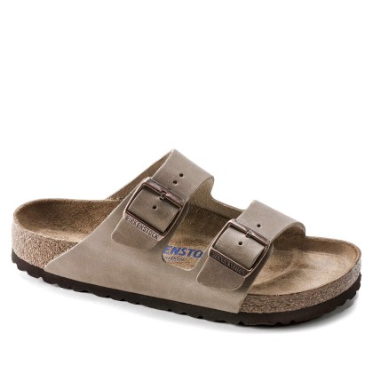 Birkenstock Arizona Sfo Leather Tobacco Brown