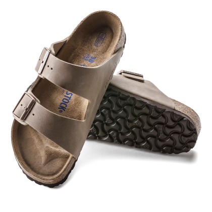 Birkenstock Arizona Sfo Leather Tobacco Brown
