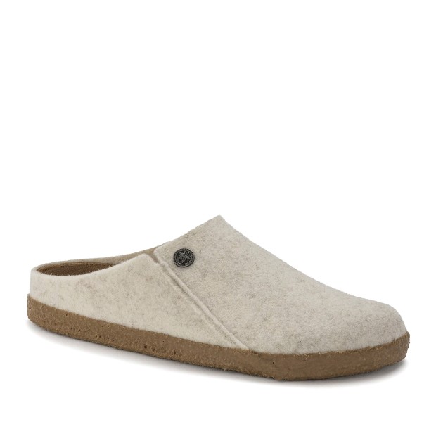 Birkenstock Zermatt Felt Narrow Fit Ecru