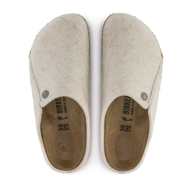 Birkenstock Zermatt Felt Narrow Fit Ecru