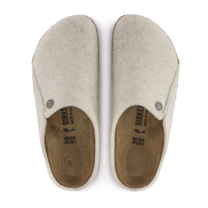 Birkenstock Zermatt Felt Narrow Fit Ecru