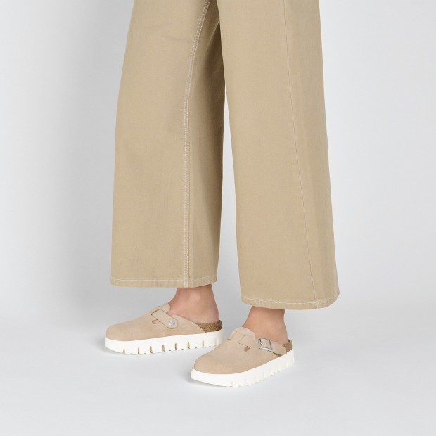 Birkenstock Boston Chunky Leve Warm Sand