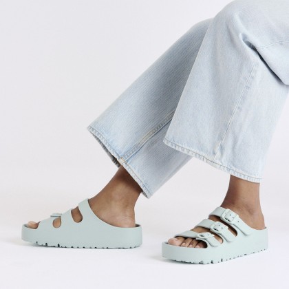 Birkenstock Florida Iii Flex Platform Eva Surf Green