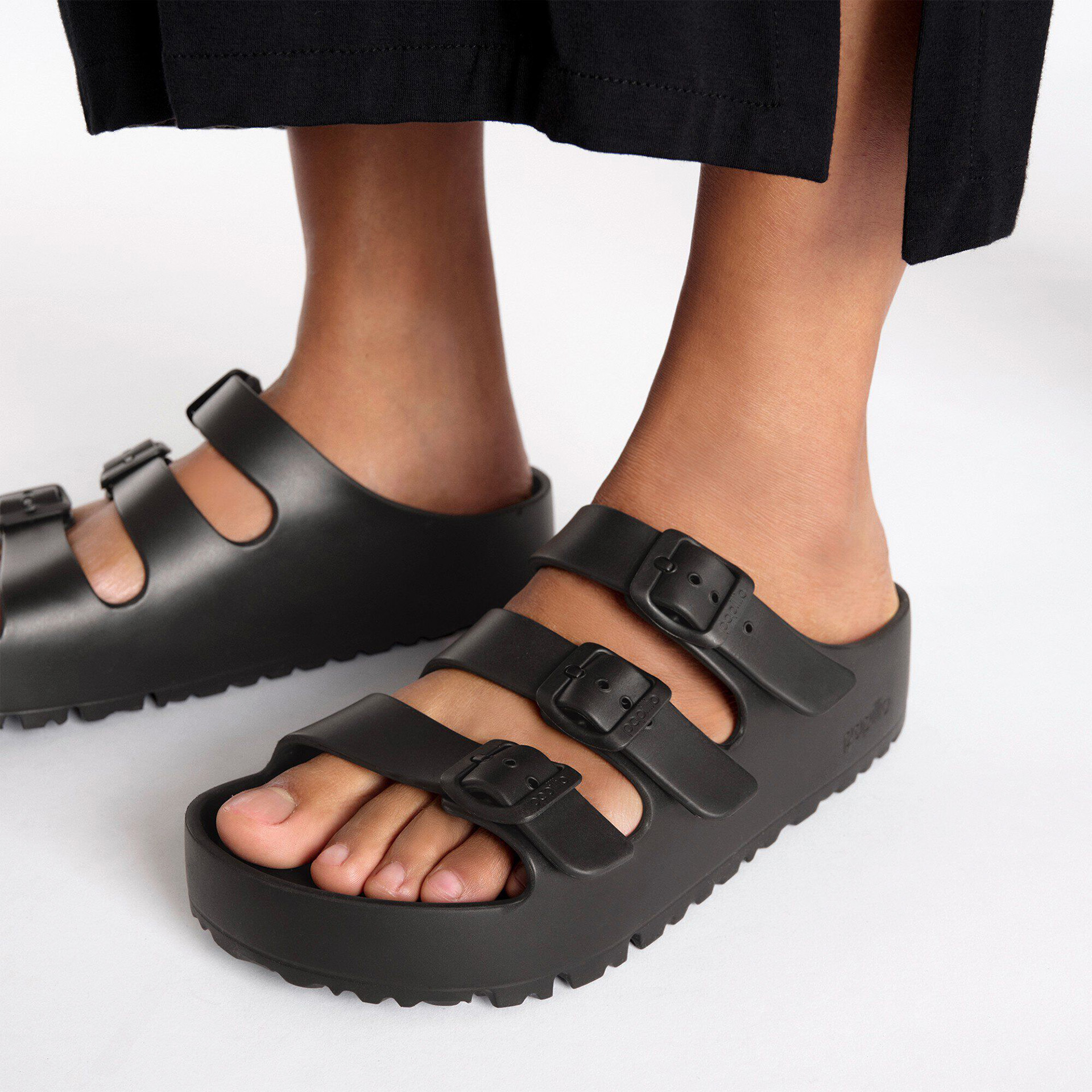 Birkenstock Florida Flex Platform Eva Narrow Black