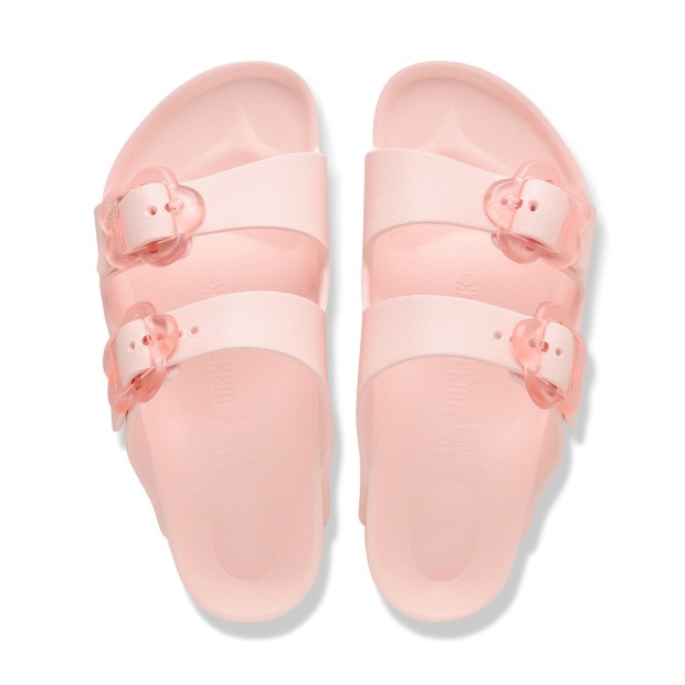 Birkenstock Arizona Flower Eva Narrow Light Rose