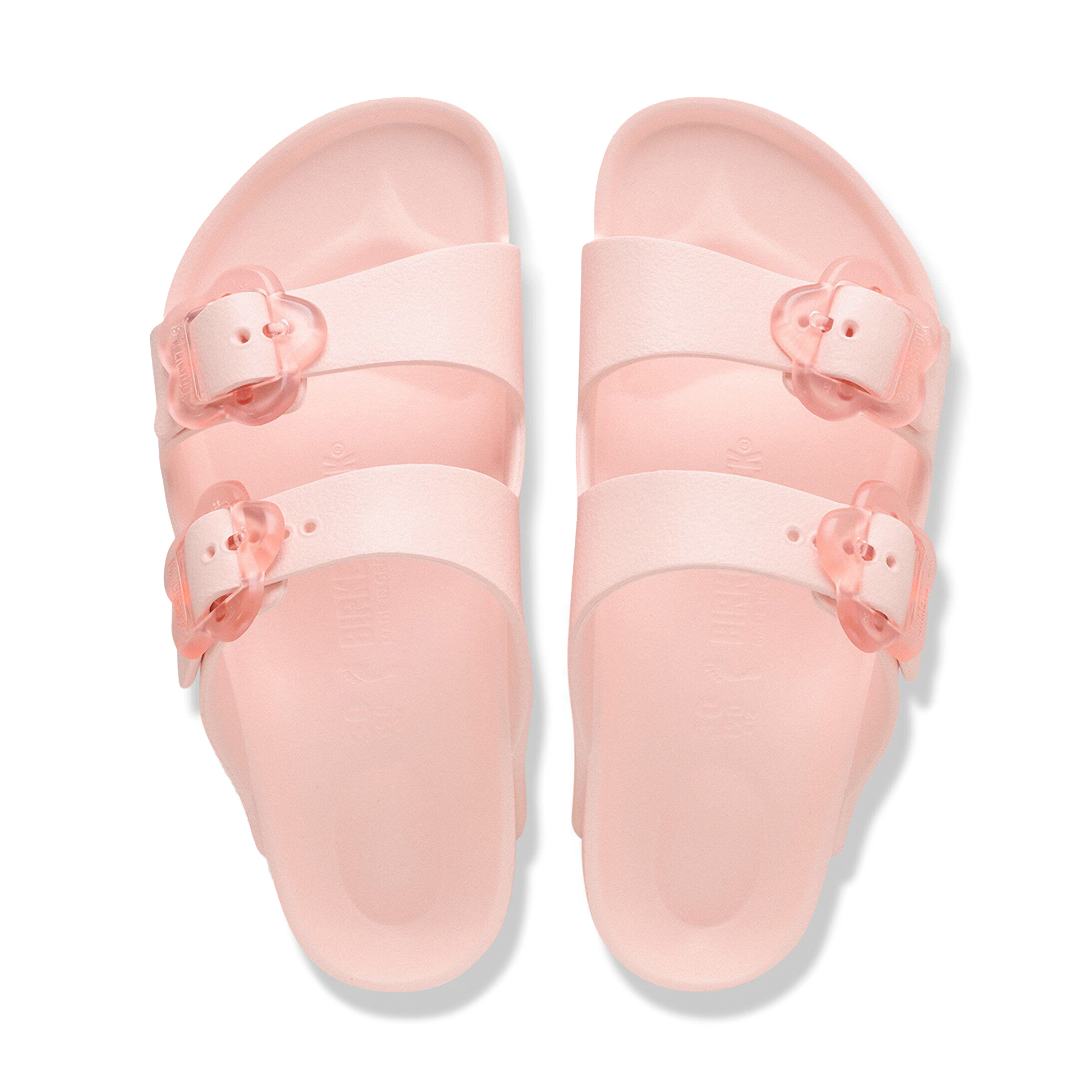 Birkenstock Arizona Flower Eva Narrow Light Rose