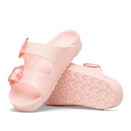 Birkenstock Arizona Flower Eva Narrow Light Rose