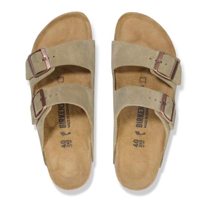 Birkenstock Arizona Suede Leather Taupe