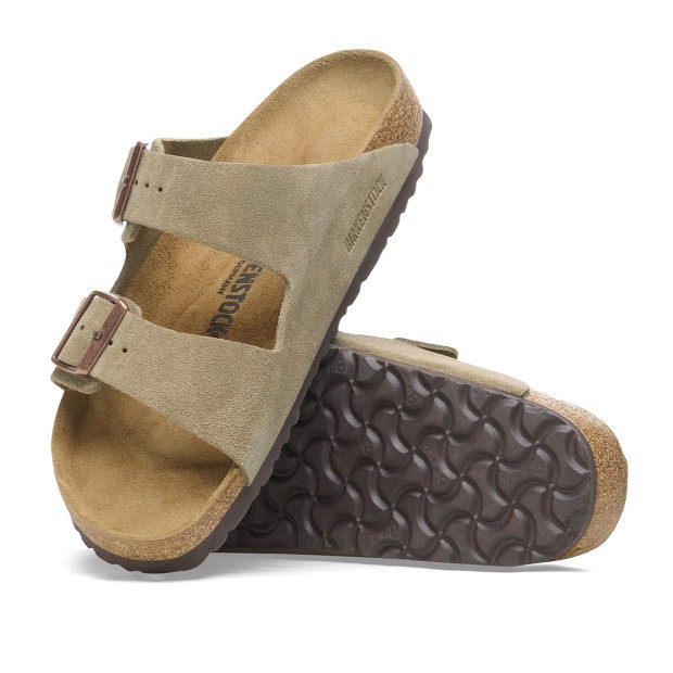 Birkenstock Arizona Suede Leather Taupe