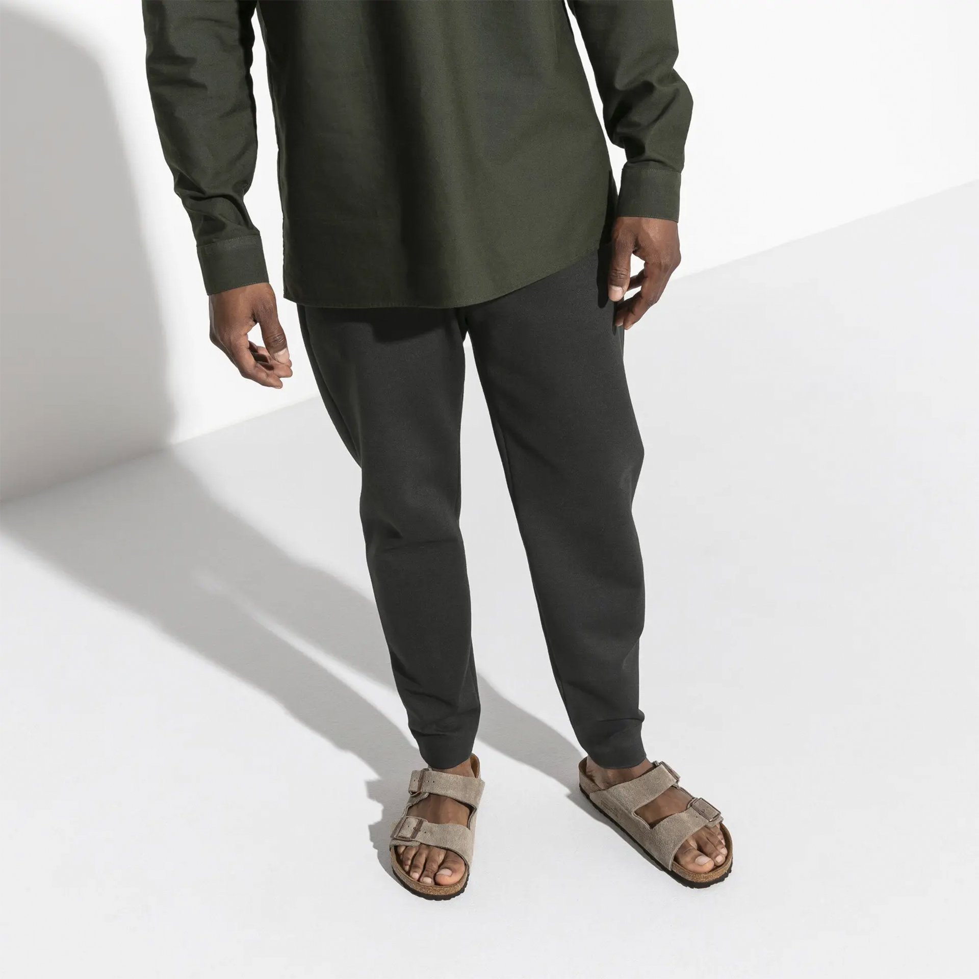 Birkenstock Arizona Suede Leather Taupe