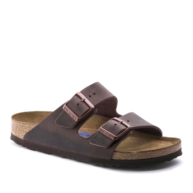 Birkenstock Arizona Sfo Leather Narrow Habana