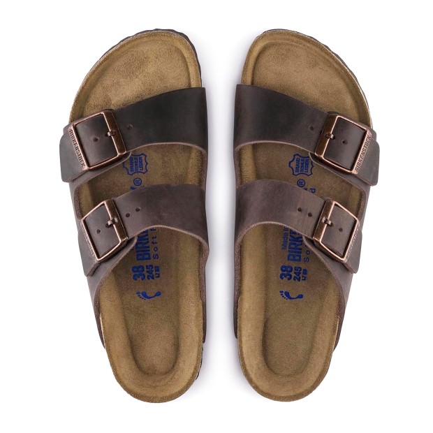 Birkenstock Arizona Sfo Leather Narrow Habana