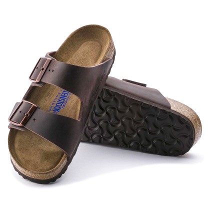 Birkenstock Arizona Sfo Leather Narrow Habana