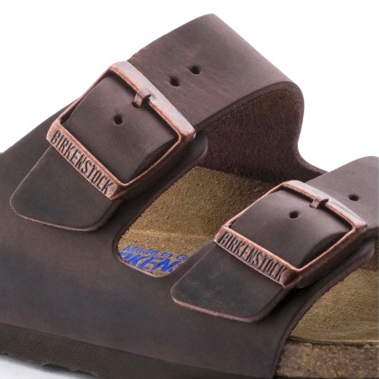 Birkenstock Arizona Sfo Leather Narrow Habana