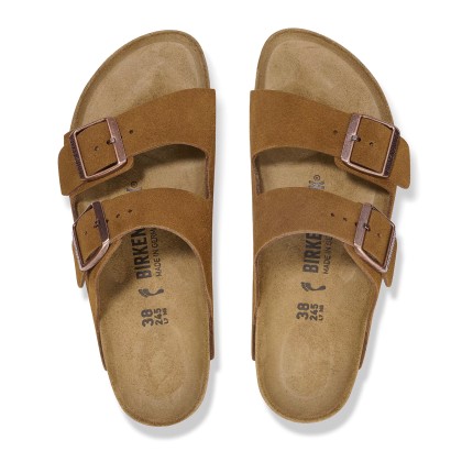 Birkenstock Arizona Suede Leather Mink