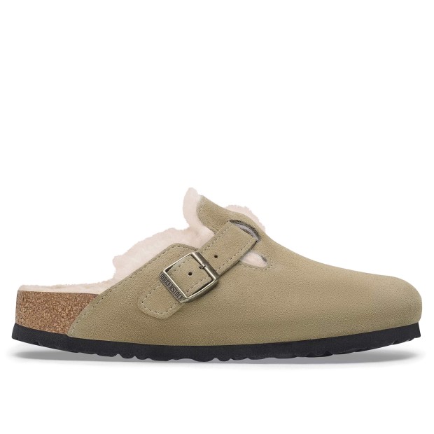 Birkenstock Boston Shearling Suede Leather/fur