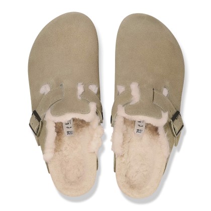 Birkenstock Boston Shearling Suede Leather/fur
