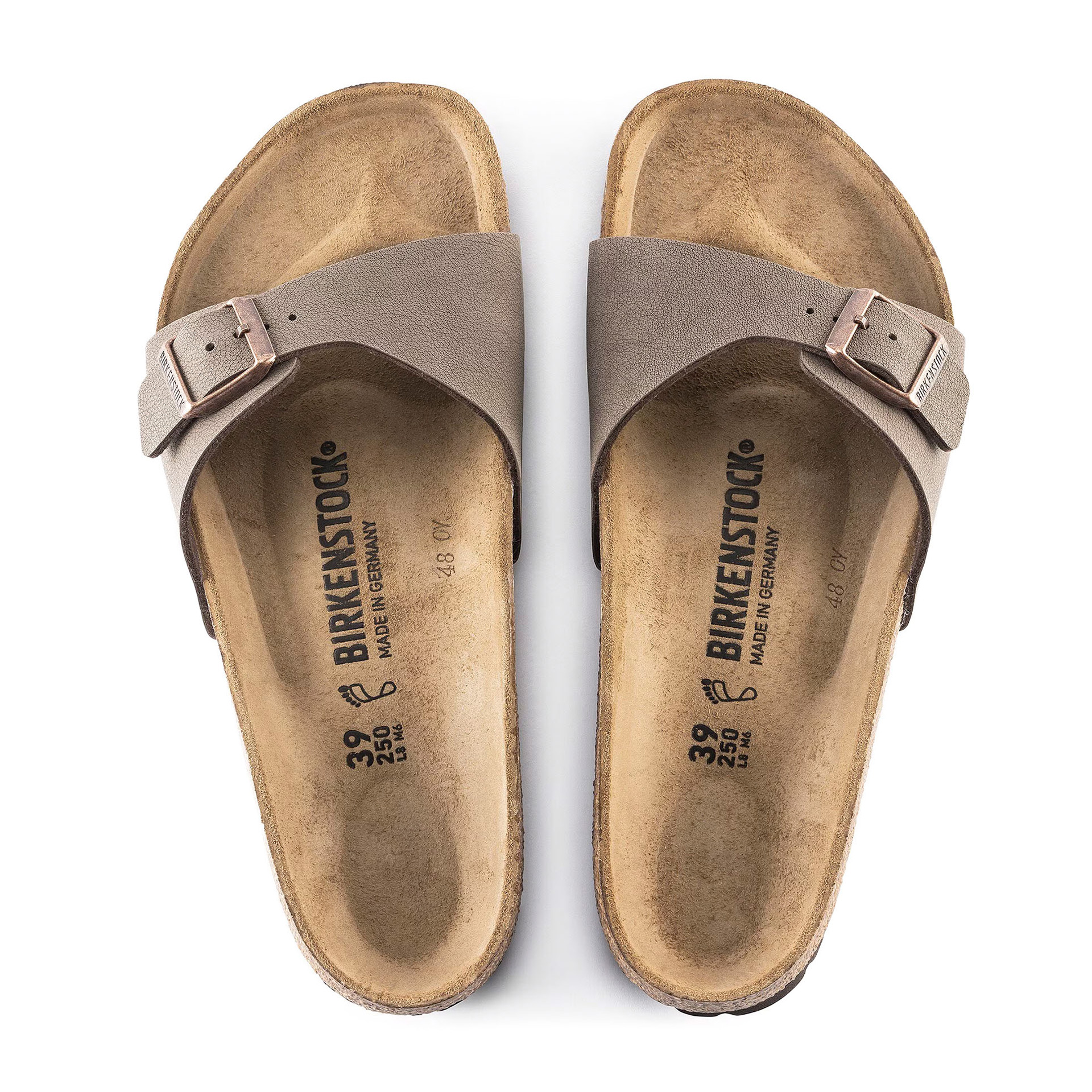 Birkenstock Madrid Birkibuc Narrow Mocha
