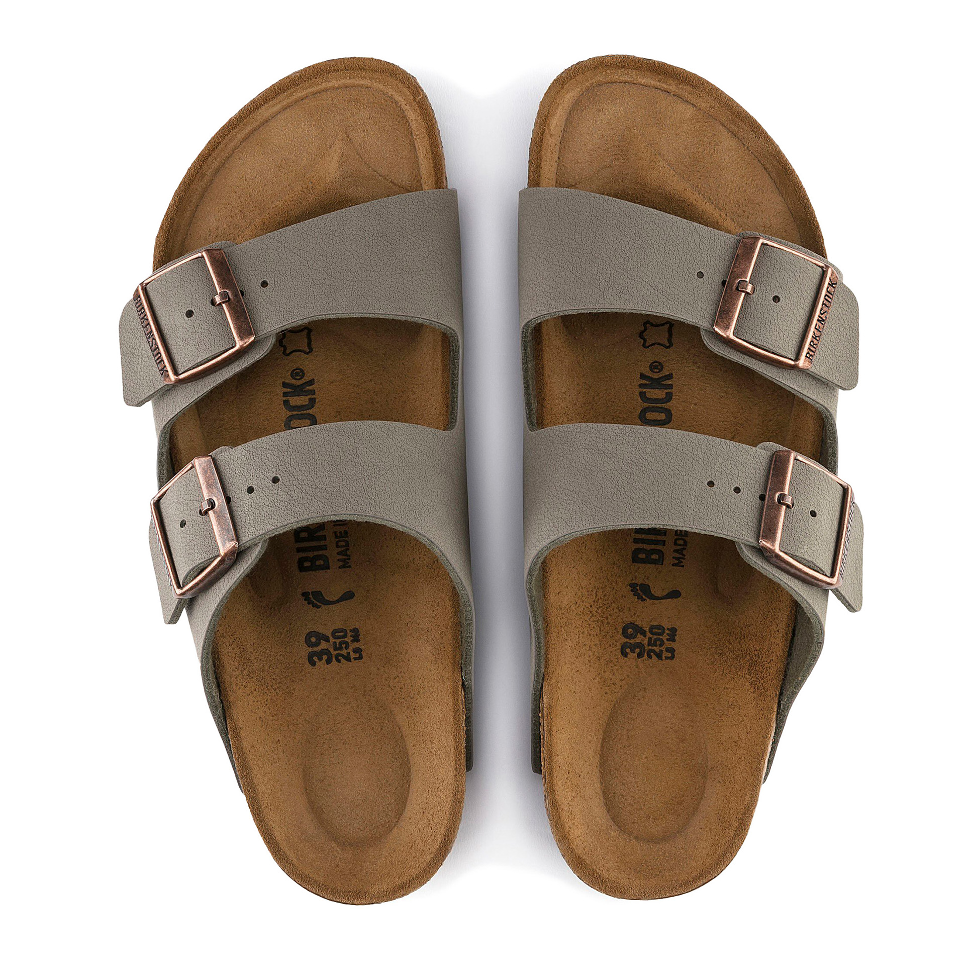 Birkenstock Arizona Birkibuc Stone