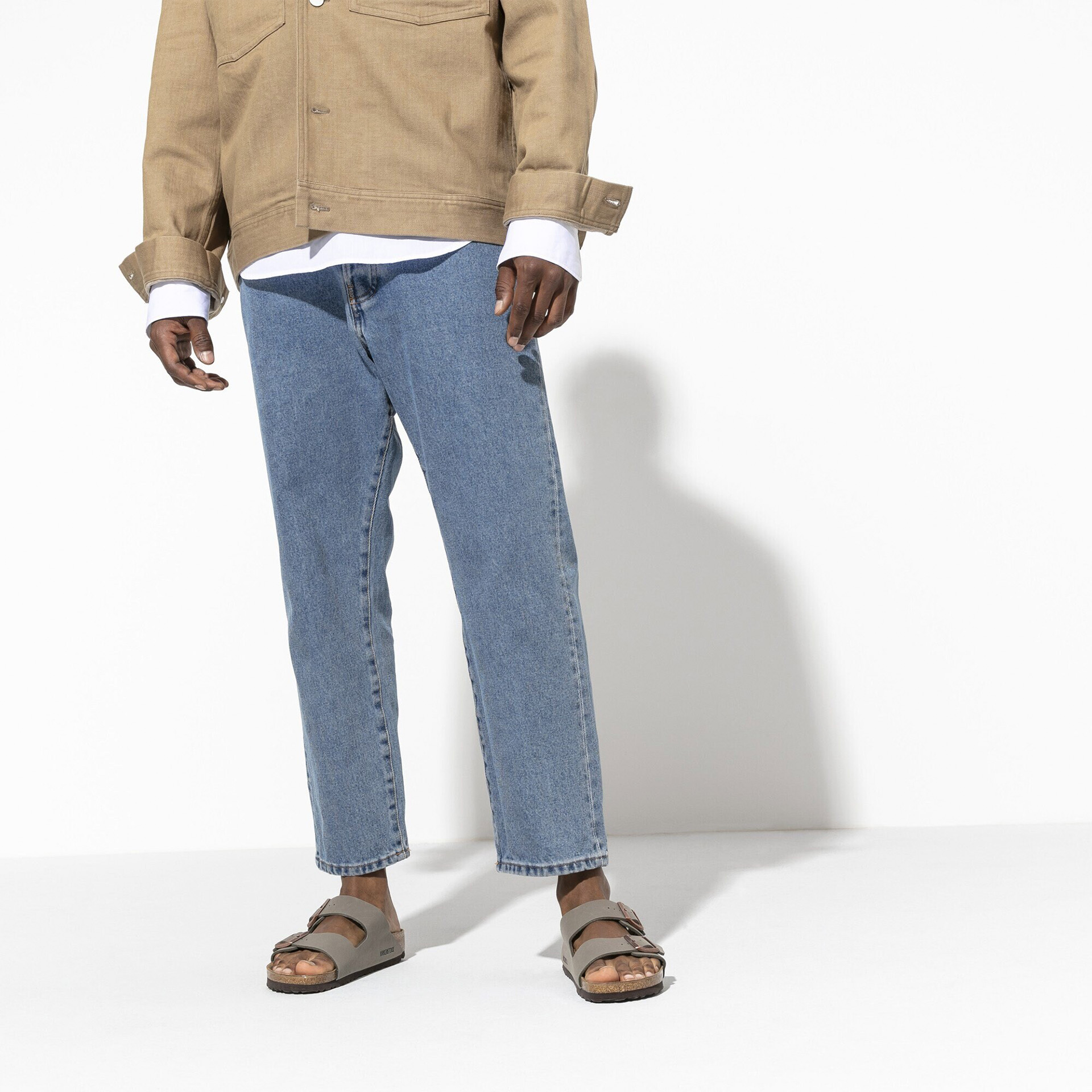 Birkenstock Arizona Birkibuc Stone