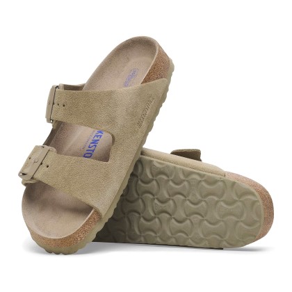 Birkenstock Arizona Soft Footbed Bs  (narrow Fit) Faded