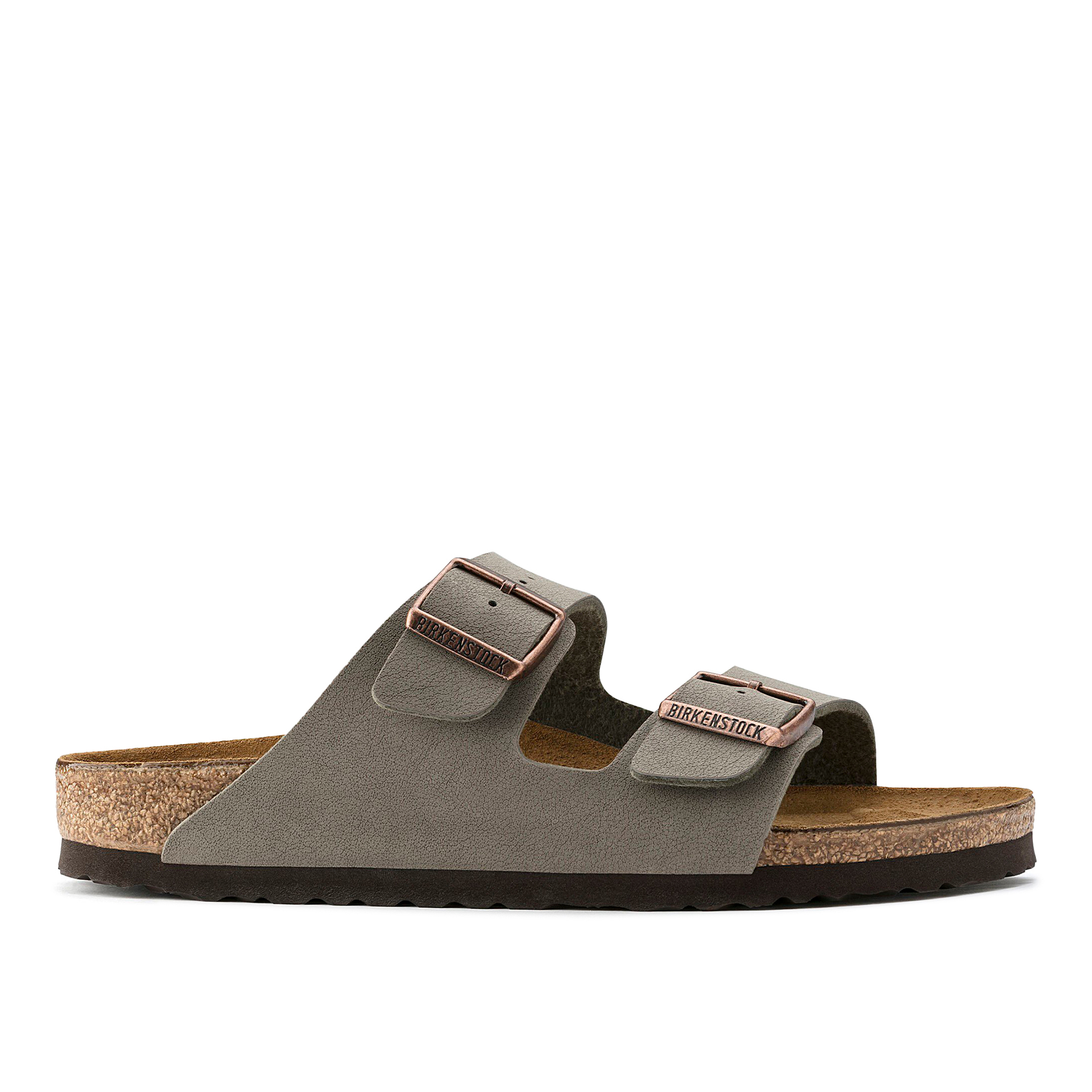Birkenstock Arizona Birkibuc Narrow Stone