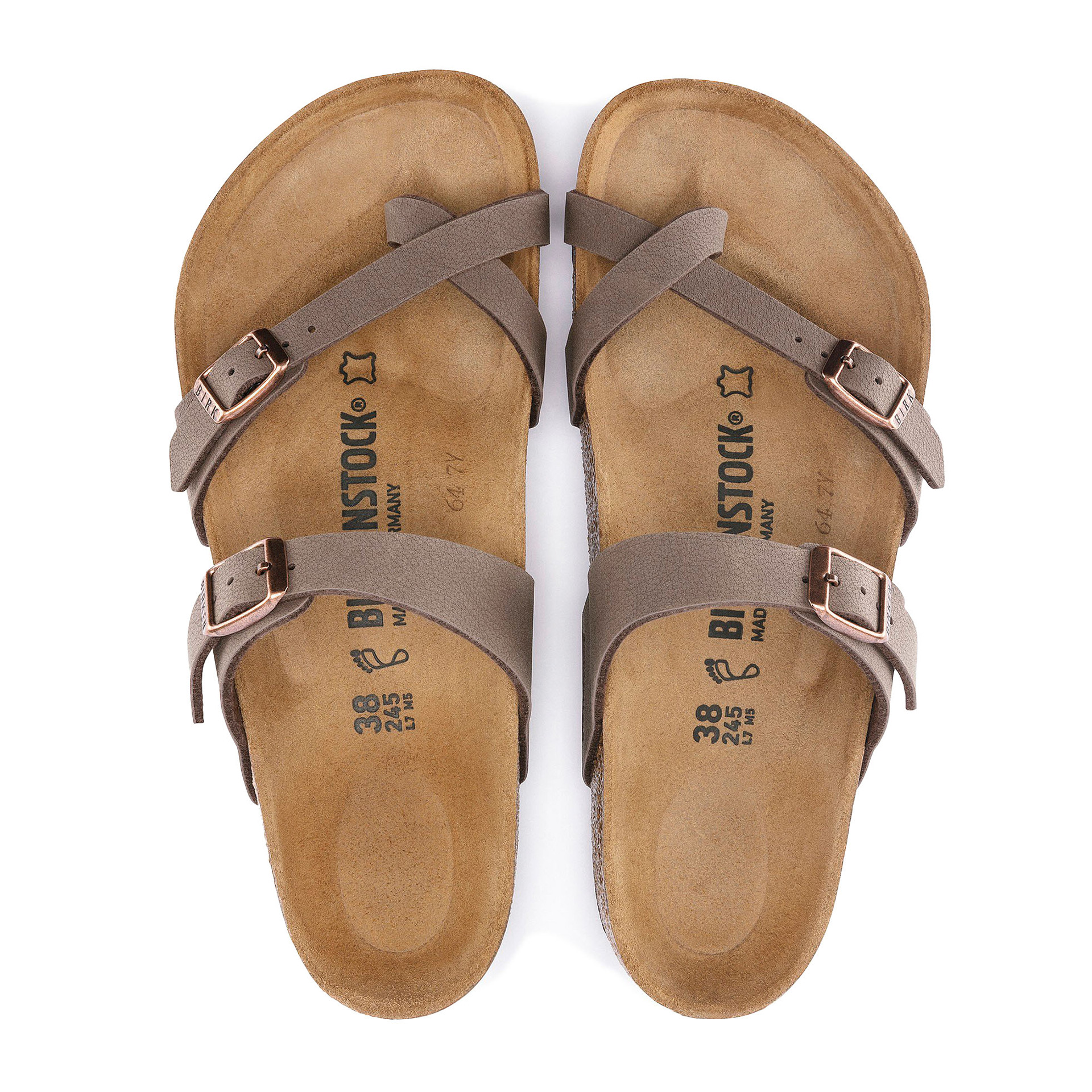 Birkenstock Mayari Birkibuc Mocha