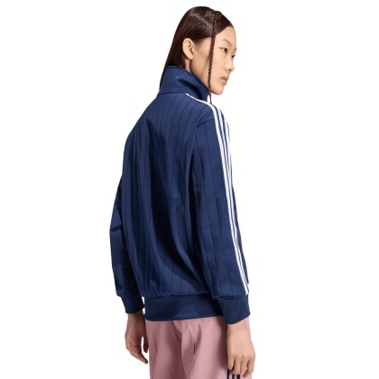 adidas Originals Casaco Pinstripe Firebird Loose Blue / Night Indigo