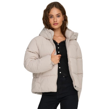 Only Casaco Juta Short Puffer Pumice Stone