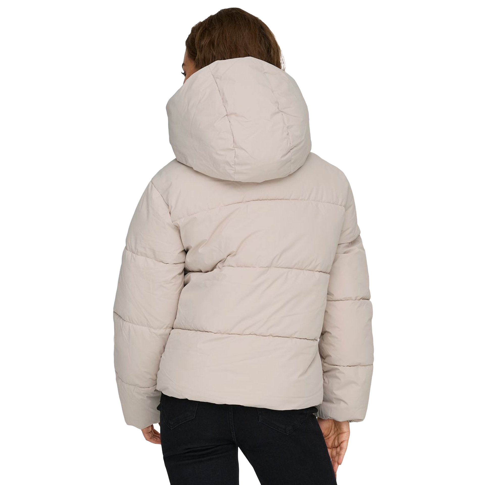 Only Casaco Juta Short Puffer Pumice Stone