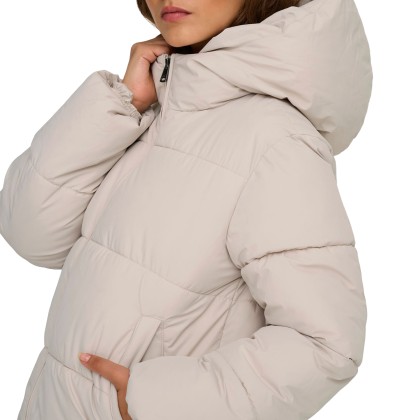 Only Casaco Juta Short Puffer Pumice Stone Only Casaco Juta Short Puffer Pumice Stone