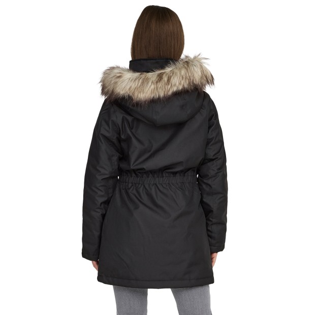 Only Casaco Mathilda Winter Fur Black Nature Fur