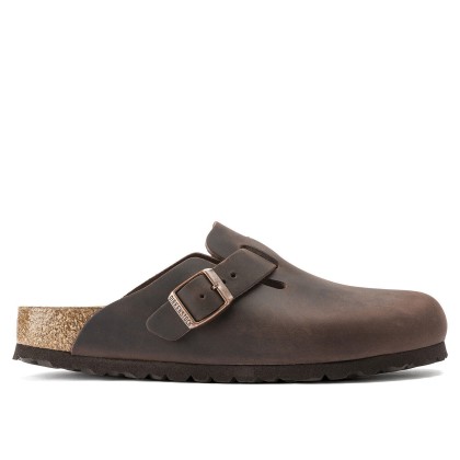 Birkenstock Boston Oiled Leather Habana