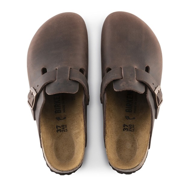 Birkenstock Boston Oiled Leather Habana