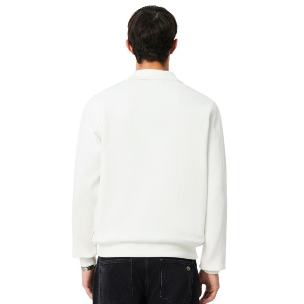 Lacoste Sweat Regular Fit Half-zip Flour