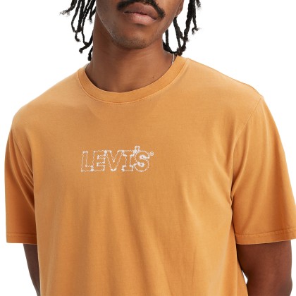 Levis T-shirt Ss Relaxed Fit Tee Zigzag He Levis T-shirt Ss Relaxed Fit Tee Zigzag He