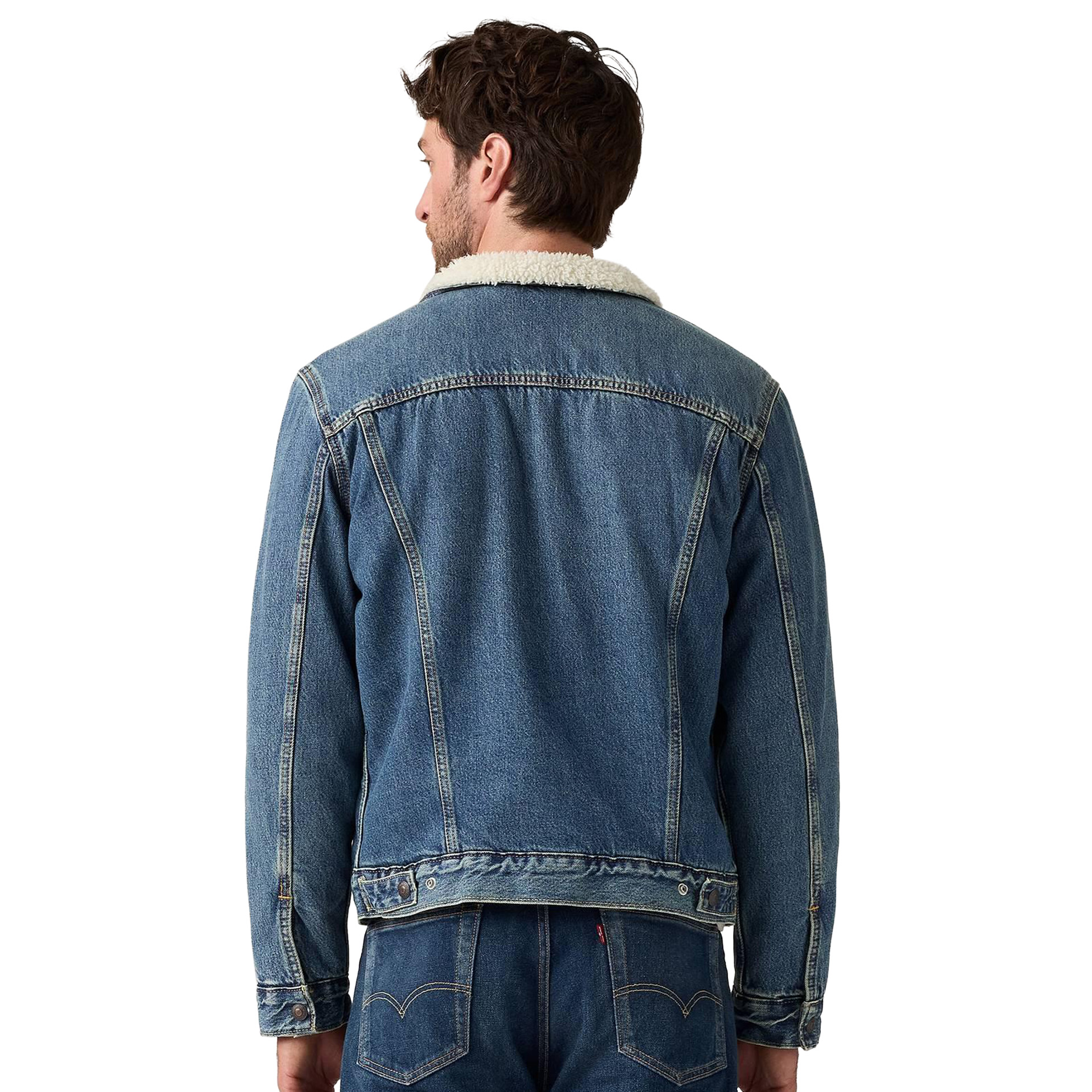 Levis Casaco Type 3 Sherpa Trucker In The Morning Sh