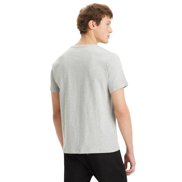 Levis T-shirt Riginal Hm Mid Tone Grey Hea